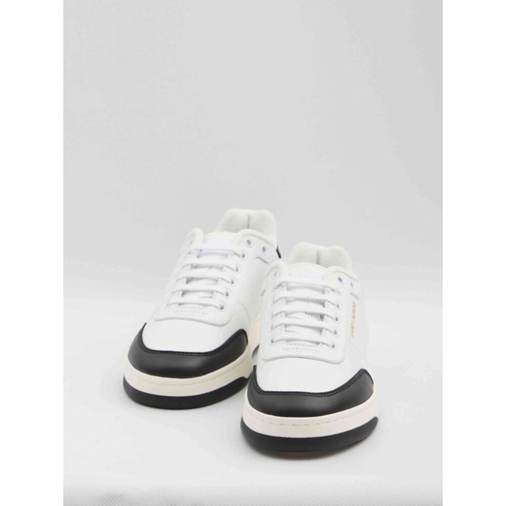 Saint Laurent Men Sl/61 Sneakers In Smooth Leather - Picture 5 of 5